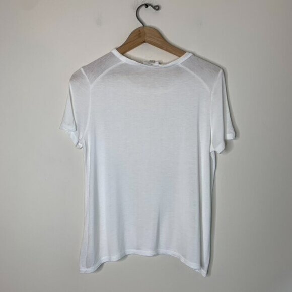 Aritzia Wilfred T-shirt Tee Short sleeve White Crew neck Casual Basic Size XS - Picture 9 of 15